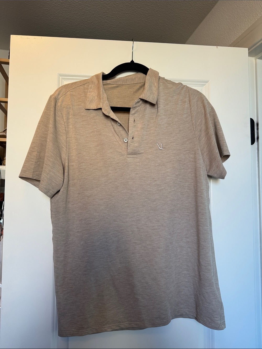 Men’s Vuori Beige Polo Shirt